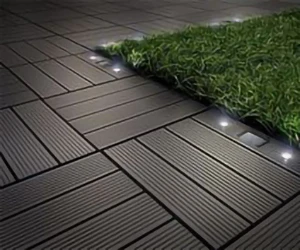 Wholesale Easy Install Garden Use Wpc Diy Interlocking Click Tile