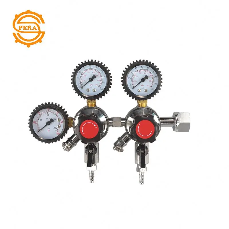 Hot sale gas regulator with pressure gauge