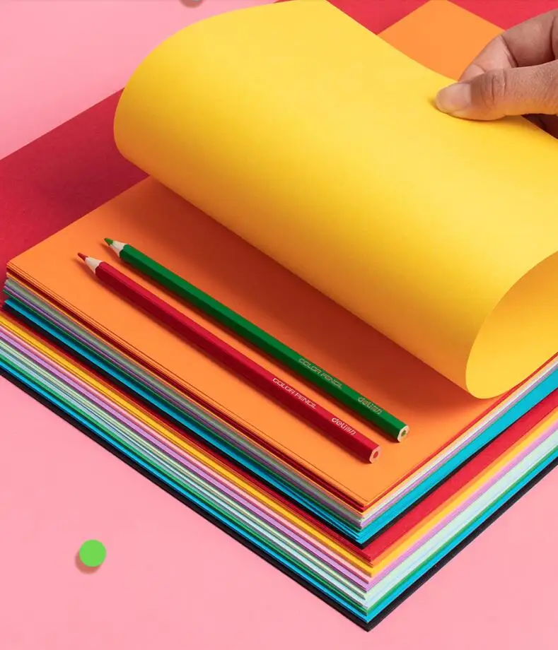 Wholesales Craft Paper A4 Size Color Paper Sheet/color Cardboard
