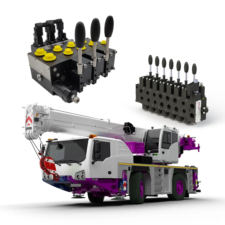 Hawe PSL PSV Multi-Way Hydraulic Multicircuit Proportional Directional Valve Electro-Hydraulic Load Sensing Multi-way valve