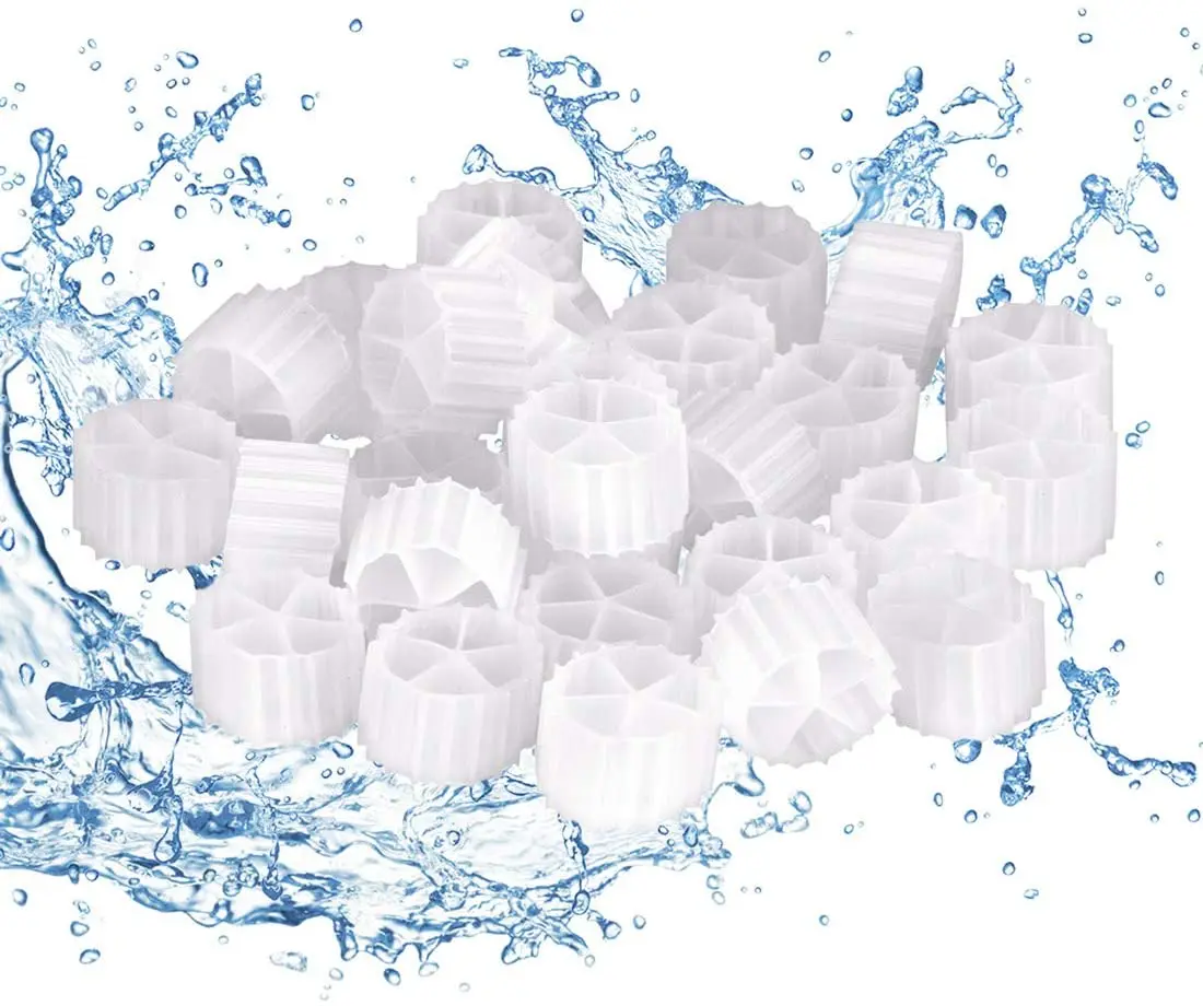 High Surface Area Floating Moving Filter Bio Media for Large Aquarium Tanks, Fish Koi Ponds, Hydroponics, Aquaponics