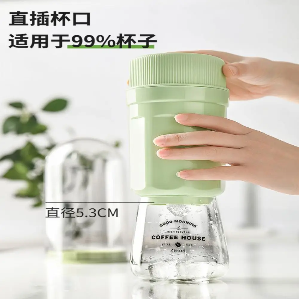 Wholesale  Plastic Square Ice Cube Maker Cup Cylinder Trays Lattice Ice Cube Mold Rotary ice machine