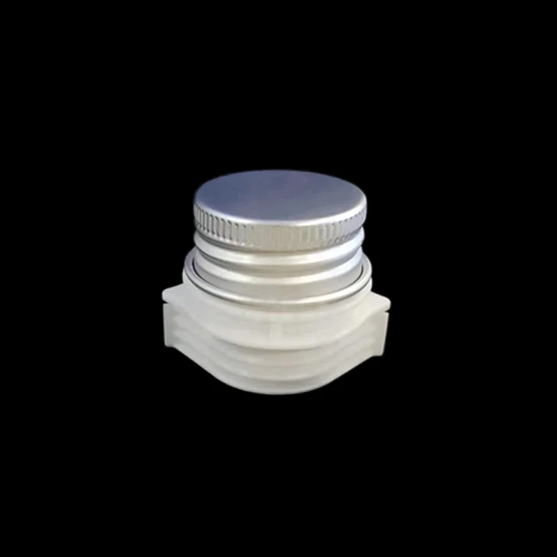 Customized Factory Wholesale Screw Cover Aluminum Cap Cosmetics Lid Essential Oil Spout Bottle Cap