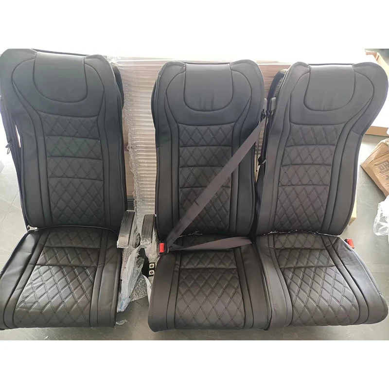 2024 Wholesale Manual Bus Seat Foldable Single Passenger Seats Double Bench Chair With Armrest