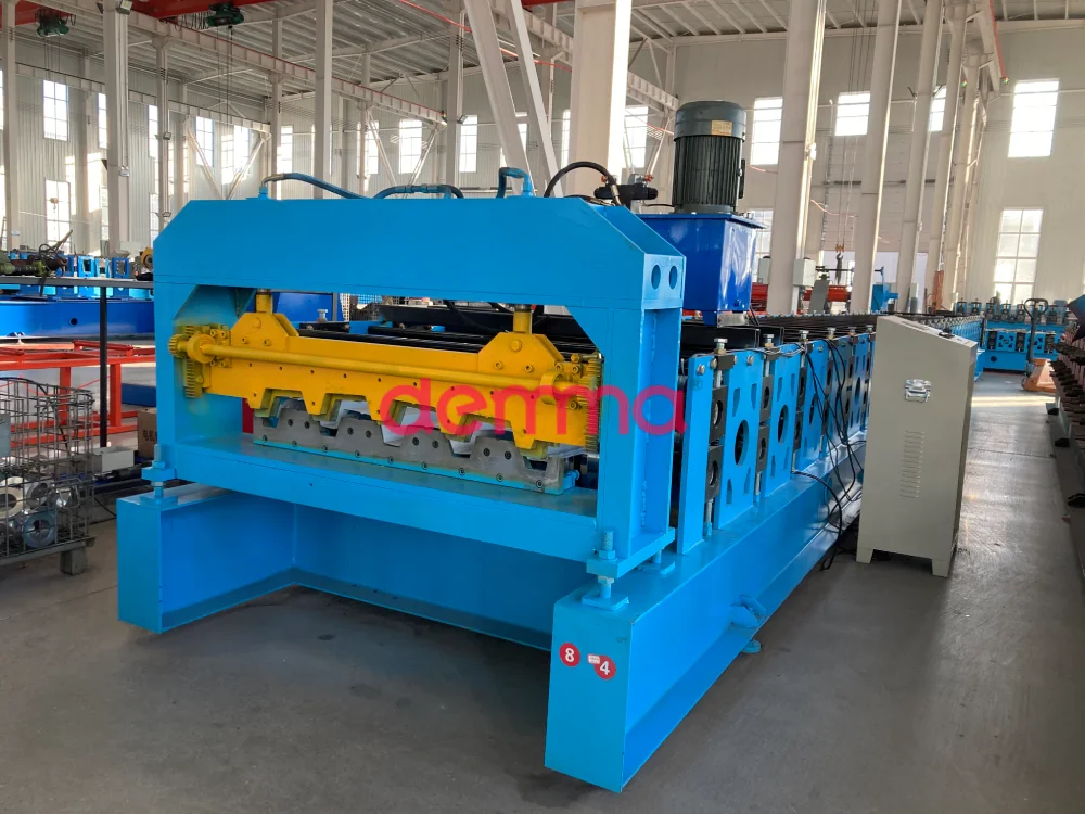 Hydraulic Automatic Metal Steel Deck Roll Forming Machine