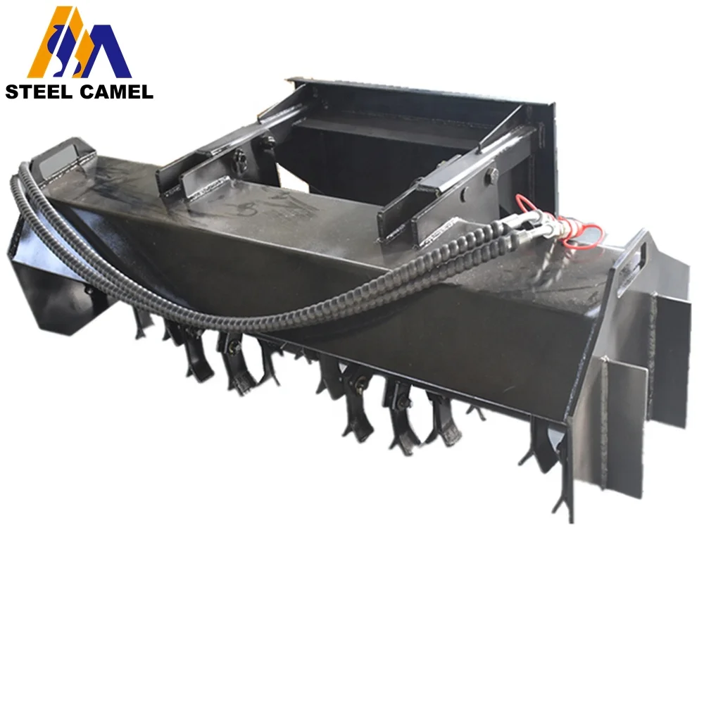 Brush Cutter Mini Front End Farm Loader Skid Steer Multi-functional Tools Attachments Lawn Mower Flail for Sale