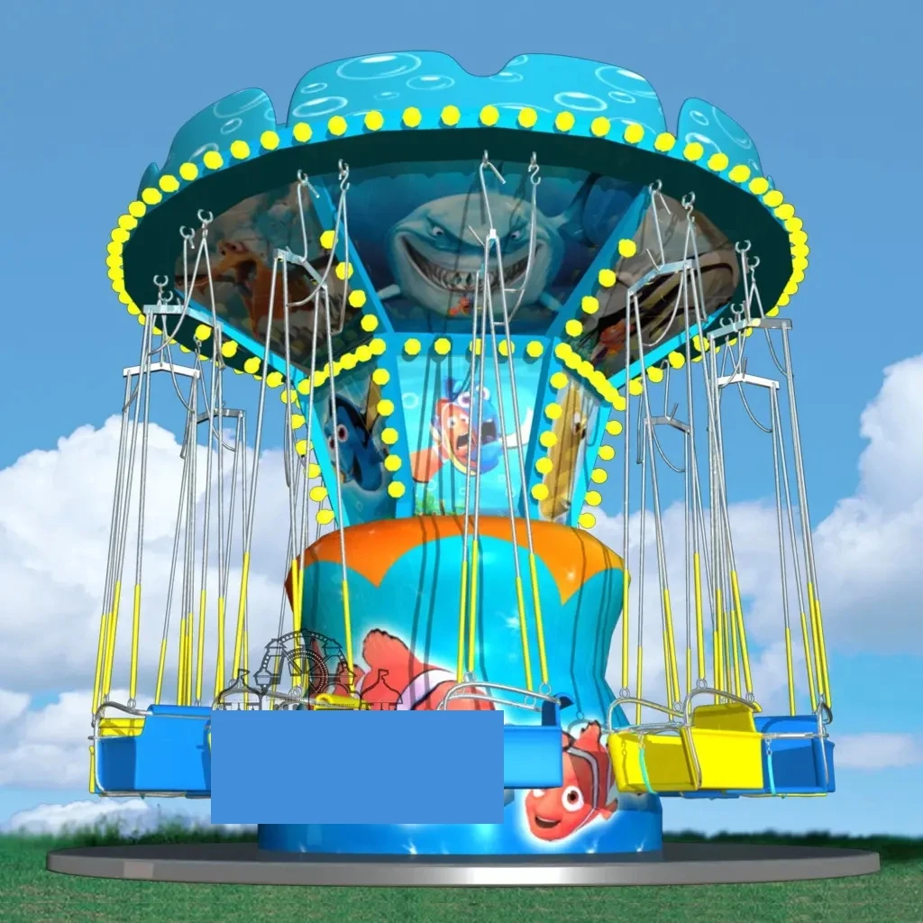 Alibaba fr Amusement park games for sale FLYING CHAIR