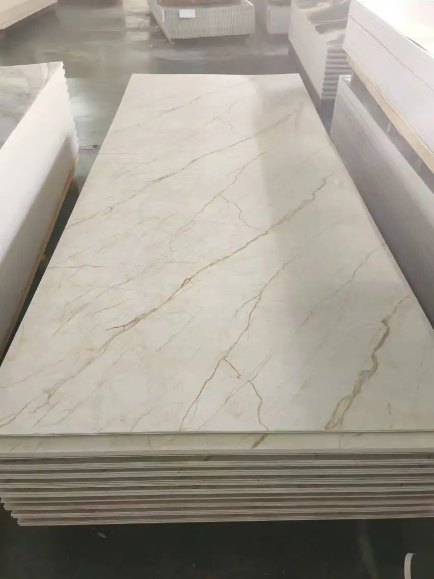 Cheap Price 4X8 Sintered Pvc Sheet Flexible Uv Marble Wall Panel