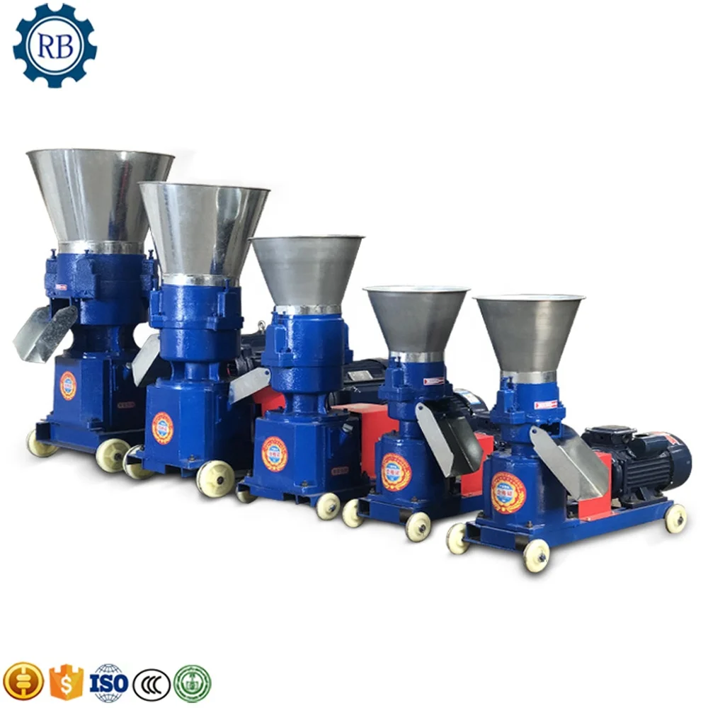 
factory price easy operation biomass wood pellet sawdust/corn/rice husk pellet making machine for animal fodder price 