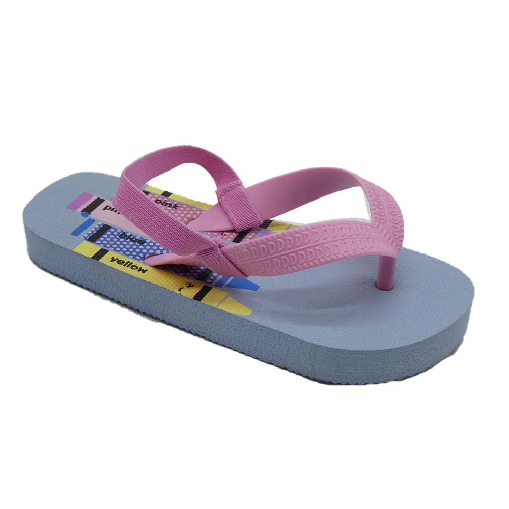 Flip Flop Sandals Slipper Custom Color With Heel Strap Flops for Beach Pool