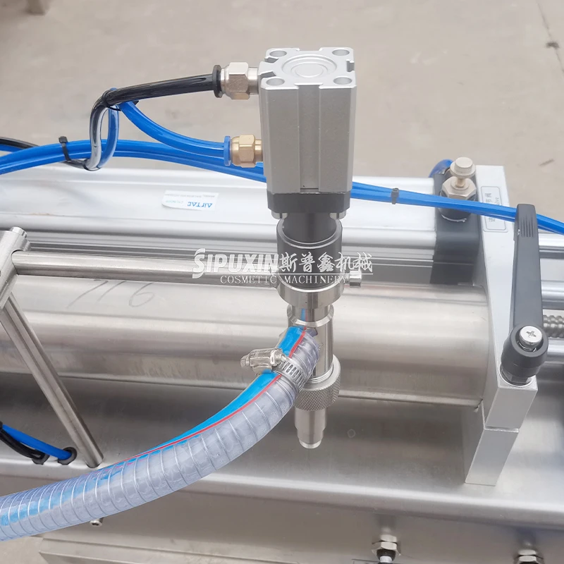 Spx High Quality Manual Liquid Juice Horizontal Automatic Sauce Filling Machine Medicine Filling Machine