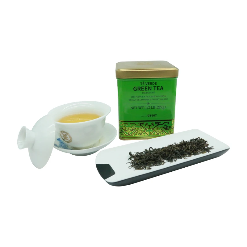 FC25 wholesale factory price negotiable cha Loose Leaf Tea 454g High Quality GT608 chinese China Green Tea