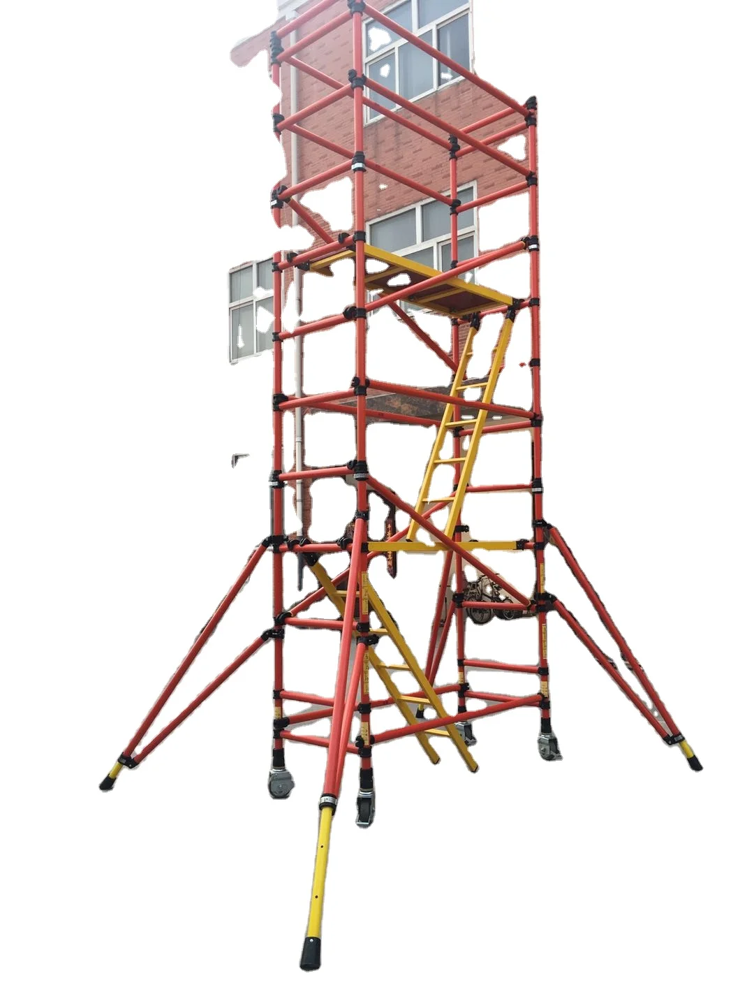 Non-conductive mobile fiberglass GRP/FRP scaffolding New Scaffold Manufacturer