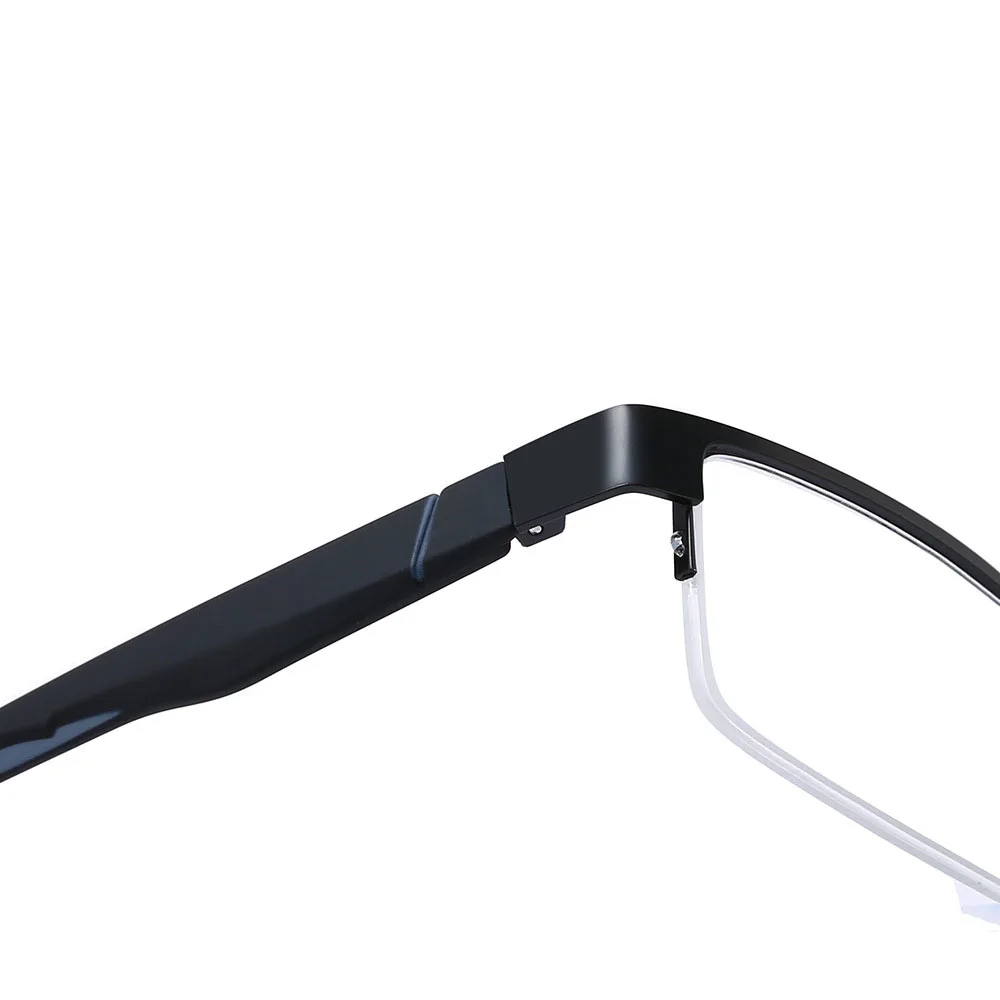 Fashion Half Metal Frame Magnifying  Glasses for Reading Rectangular Women Men Reading Glasses 2021 0.50 0.75 1.5