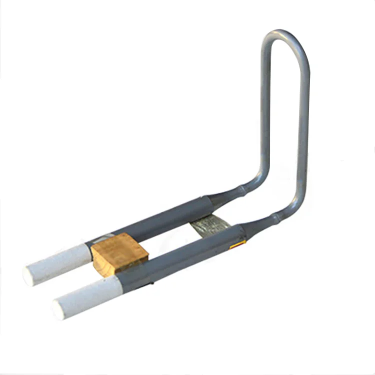 L Type MoSi2 rod for heating furnace heating element 1800C