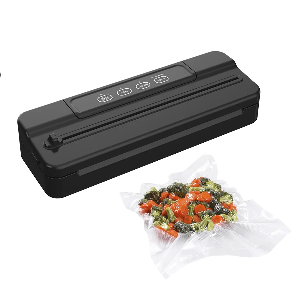 kitchen food tray vacuum sealer meat sealing machine table top with vacuum seal portable bags electric