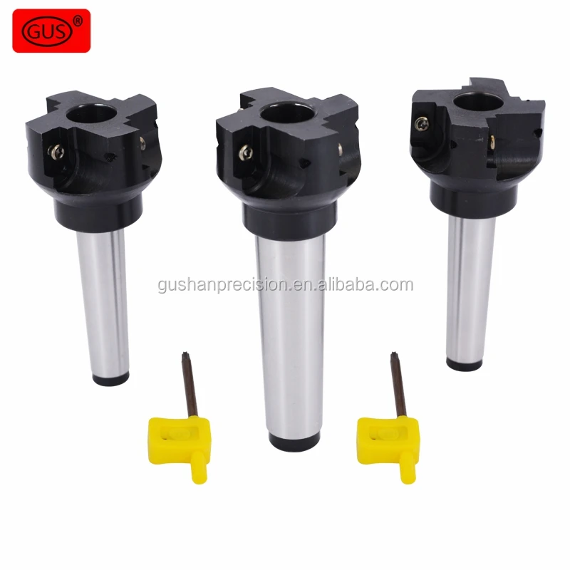 
Overall indexable end mill,Morse handle MT2 MT3 MT4 BAP400R-50mm face milling head 
