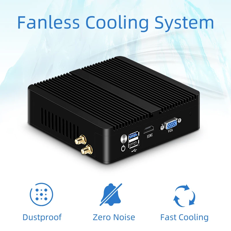  HLY мягкий маршрутизатор J1800 J1900 процессор 4 гигабитный Ethernet Lan RJ45 pfsense Linux брандмауэр vpn-barebone Мини