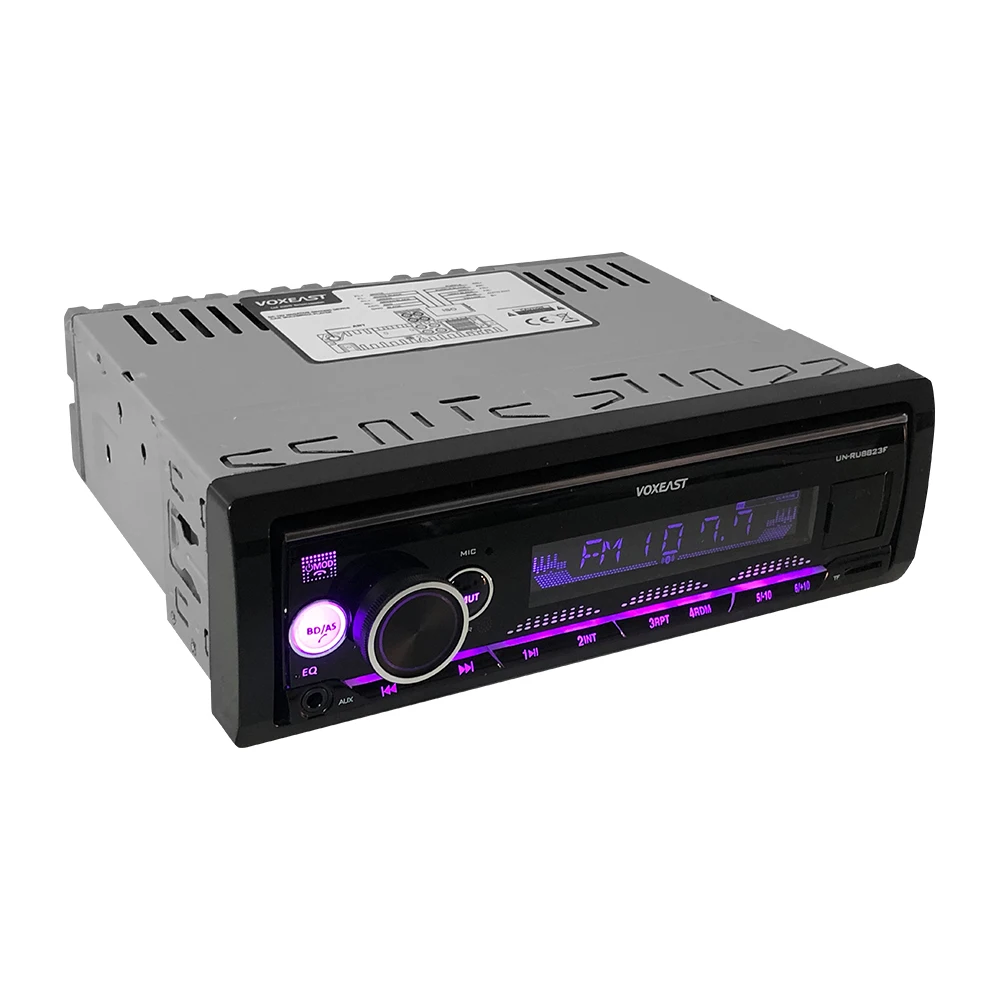 1single Din SD car MP3 Player car stereo radio FM Aux Input Receiver USB with BT Audio