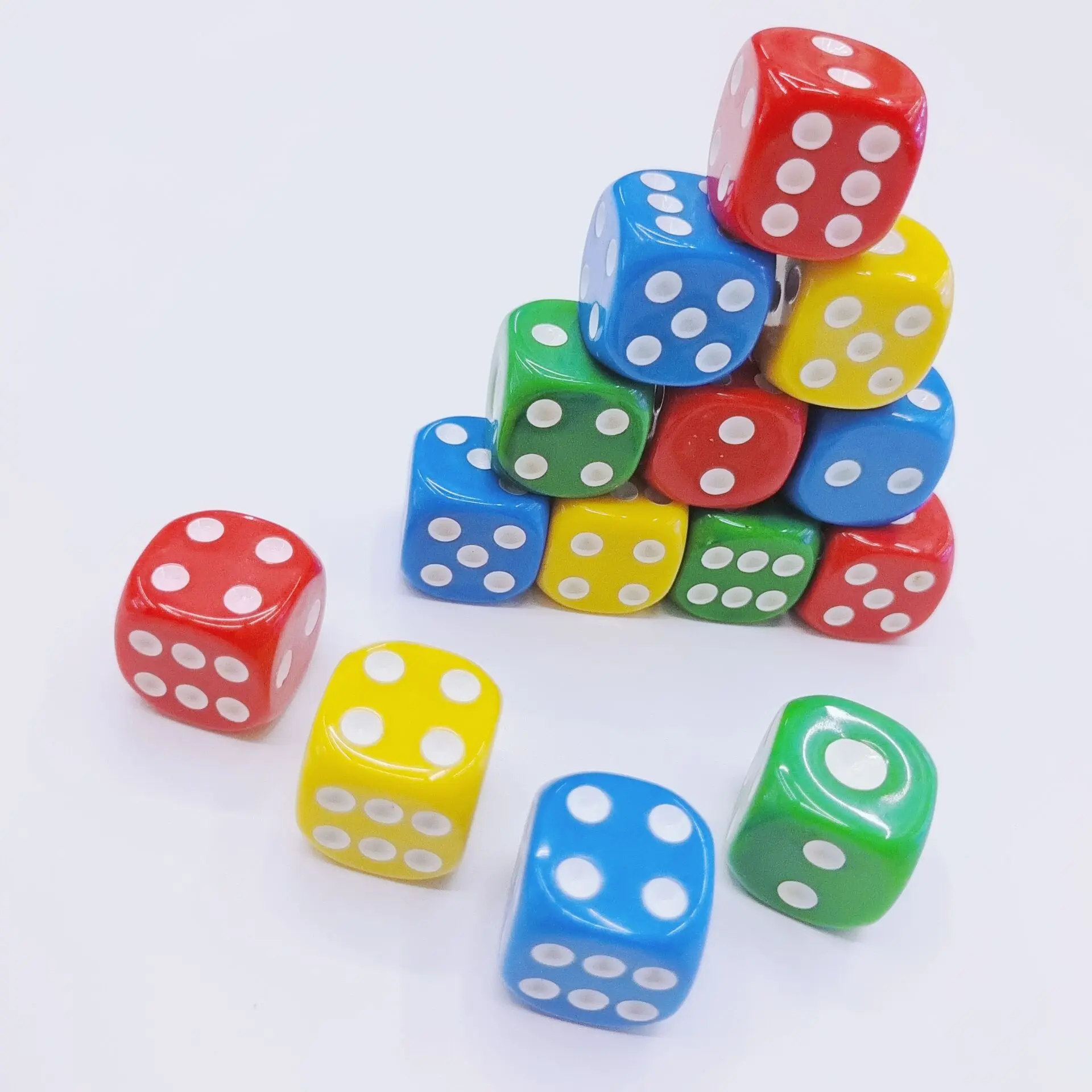 Wholesale 18mm Dice Game Accessories Including Fly Chess Dice and Board Game Accessories of Various Colors Ready to Ship