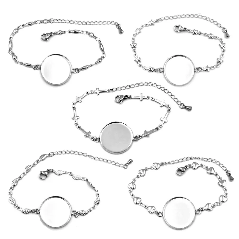 20 мм браслет из нержавеющей стали