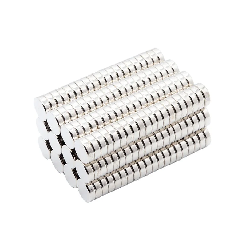Factory Customized Neodymium Magnet Round N52 Strong Magnet Round for Motor Usage