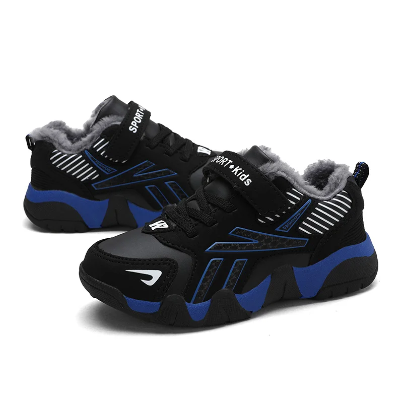 Детская обувь из материала на основе хлопка кроссовки зимние теплые вельветовые кофты для девочек волшебные наклейки большой одежда для малышей и детей постарше; Женская обувь