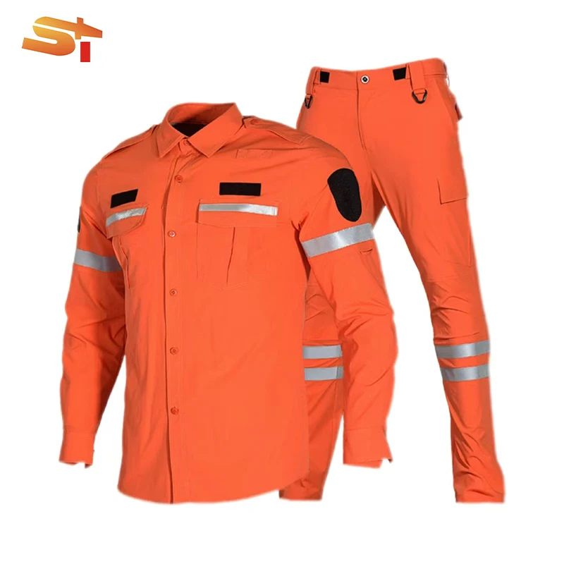 Heat Uniform Kit Hazmat Gloves Customized Durable Firefighter Equipment Shandong Aluminized Oem Kids Firefighter Suits Backpack