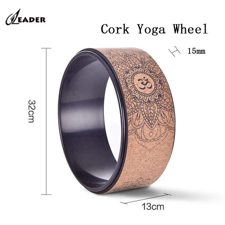 Plain Thin Eco Friendly Natural Cork Yoga Mat Starter Kit