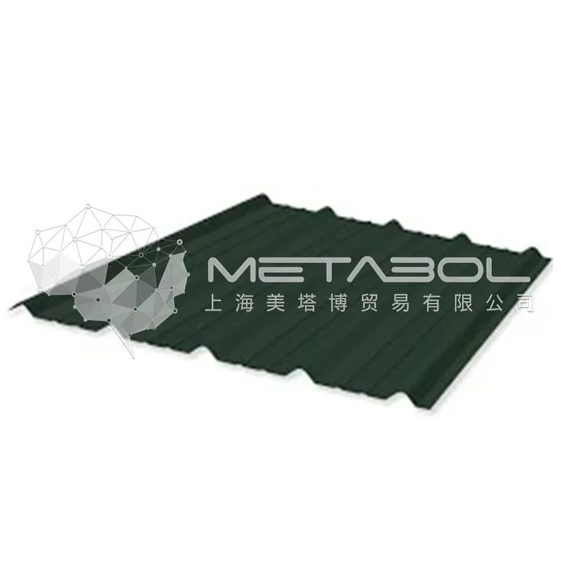 TRAPEZOIDAL GALVANIZED GI  Steel Roofing Tile Industry Plates Roof - GI ASTM A653 SS80 (550) Hot Sale Products