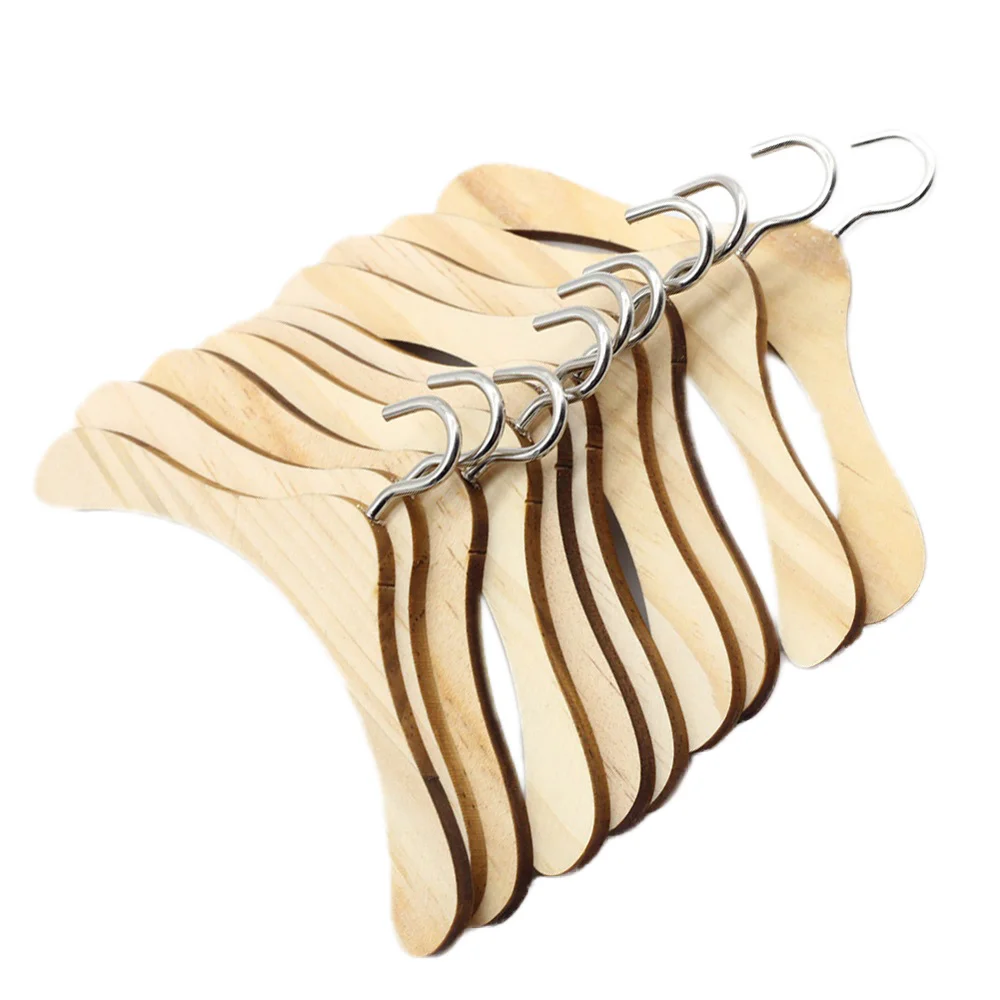 Single Hanger for BJD Ob Doll LABUBU Cartoon Toy Styled Wood Plastic PVC PP Household Goods with Clothes Salon Toy for Display