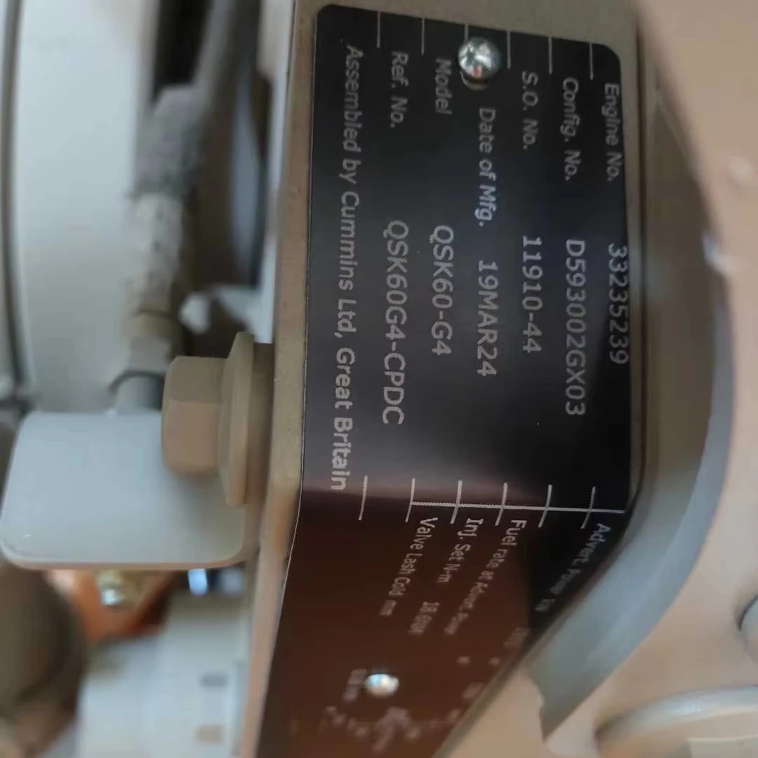 Both Second Hand & New Cummins Diesel Generator QSK60-GB