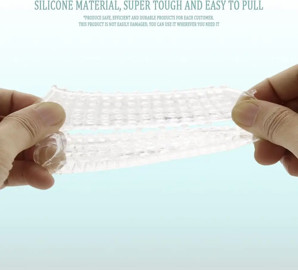 Finger Sleeves, G-Spot Clitoral Stimulator Finger Sleeve Soft Silicone Sex Toy Stimulation for Women