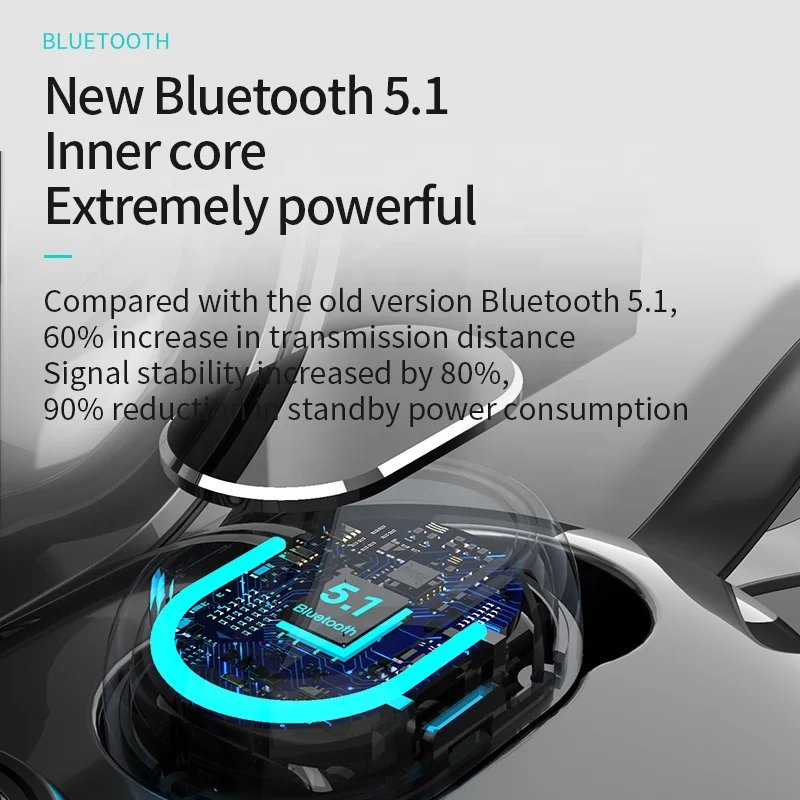 Super Comfortable Sleep Earphones Head Phones Bluetooth Wireless Headset with Wireless Charging Case