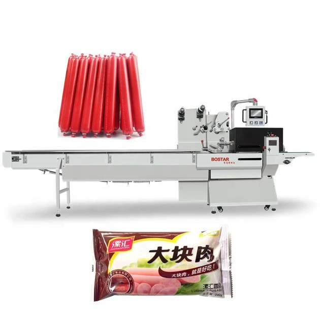 Competitive Price Automatic Horizontal Sausage Vacuum Packing Machine For Food Beverage Factory