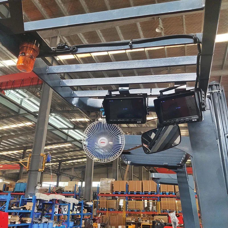 MiMA brand high quality VNA forklifts trilateral order pickers stand-on electric three-way stacker forklift 1ton -1.5ton price