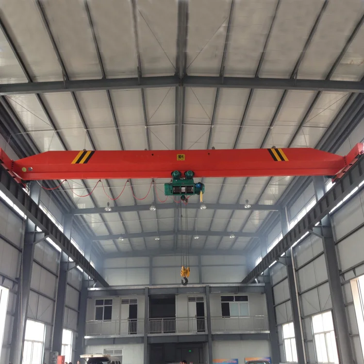 Good standard motor new single girder hoist 15 ton capacity overhead crane