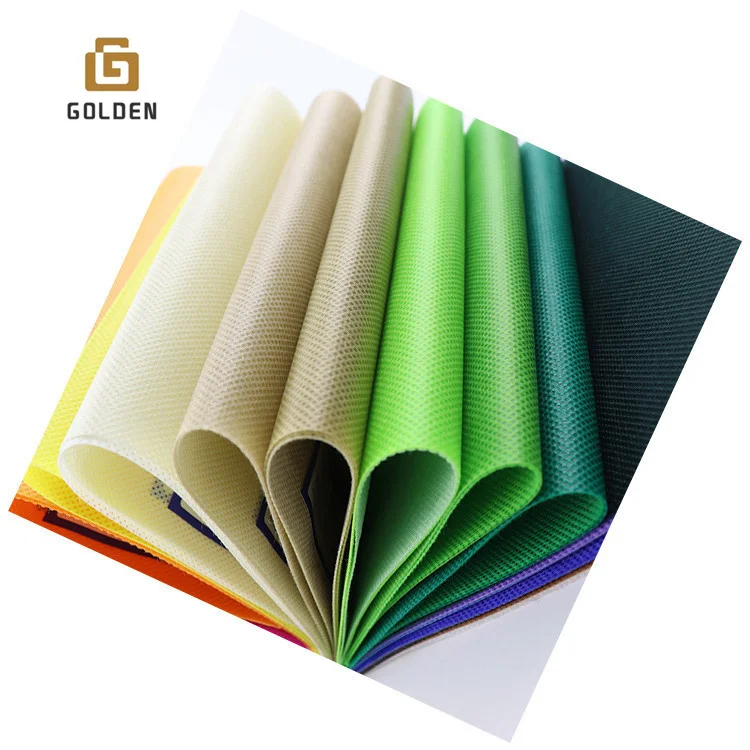 High Quality Pet Nonwoven 100% Polyester Spunbond Non Woven Fabric Roll