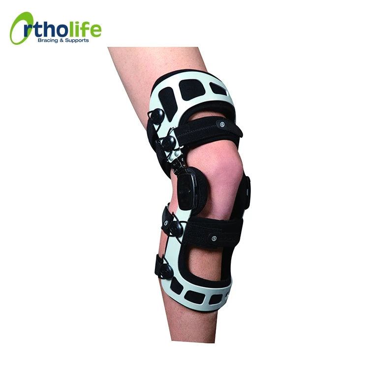 OL-KN038 Adjustable Arthritis Knee Brace Medical OA Dual Upright Knee Brace