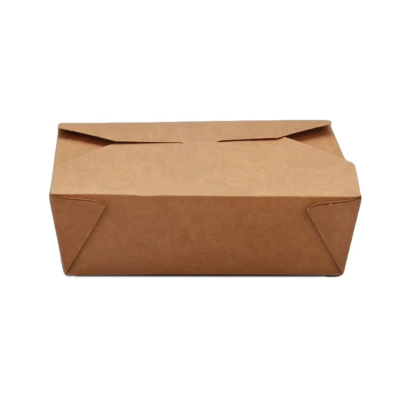 Hot Disposable Eco Friendly Takeaway Food Containers Paper For Food