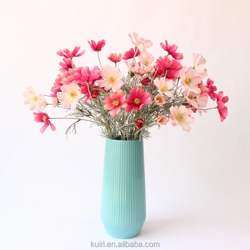 60cm Wholesale Fashion Low Price China Artificial Cosmos Flower For Wedding Decorations