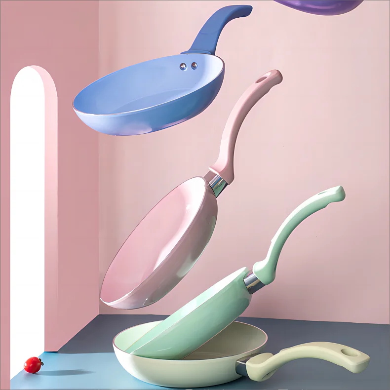 Best selling Cookware Fry Pan High Quality Skillets Aluminum Cooking Pan Frying Pan Set No reviews yet