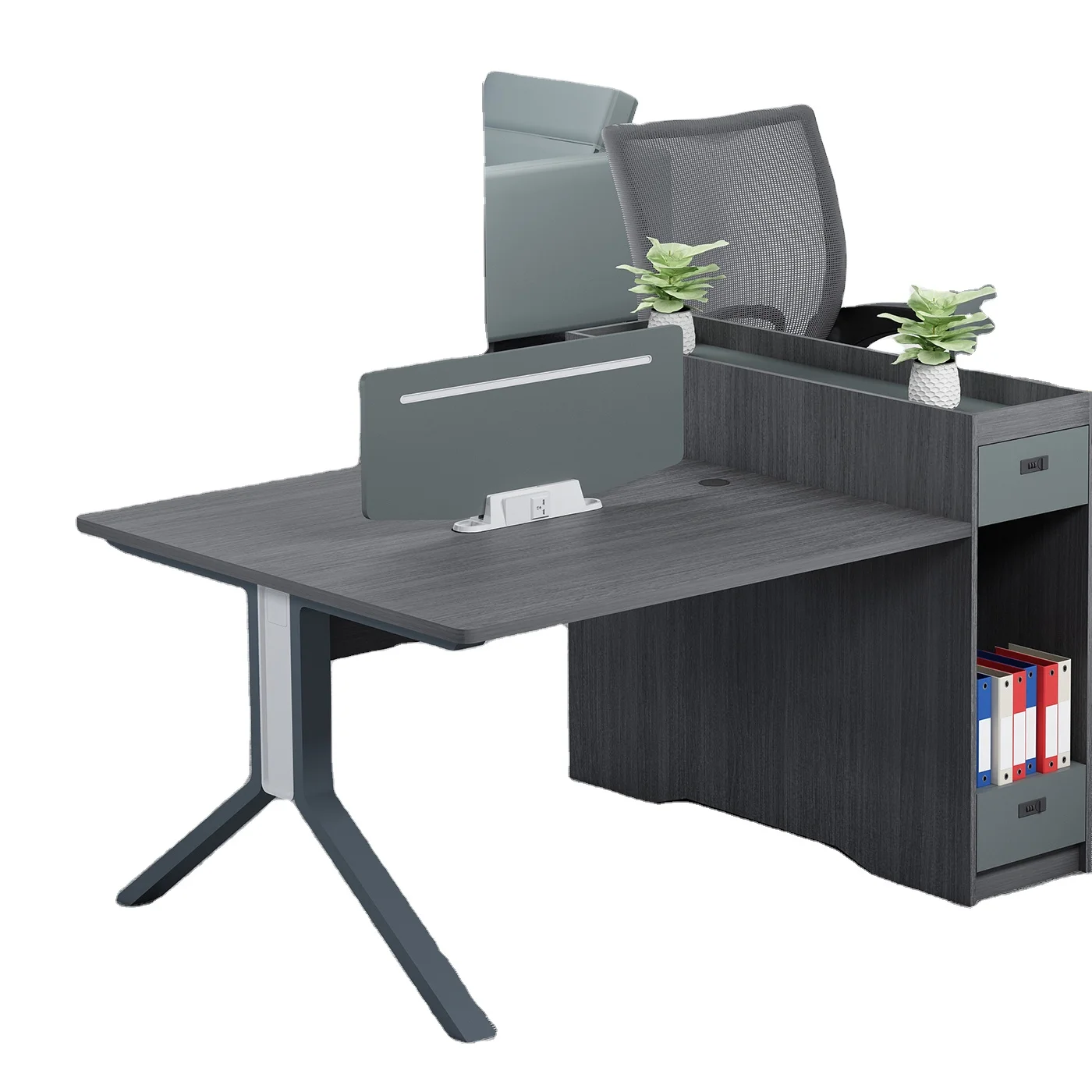2023 new design office furniture Modern MDF new wooden fashion workstation