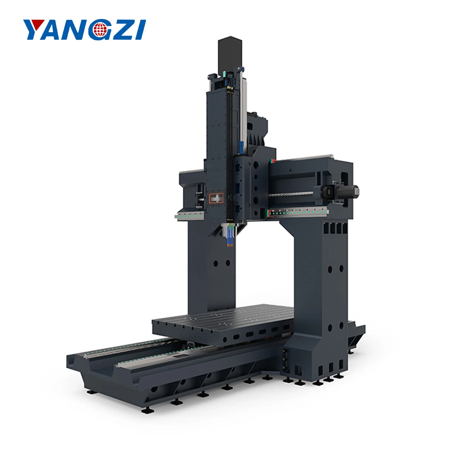 GMF4027X Professional 5 axis 3d cnc metal gantry milling machine center