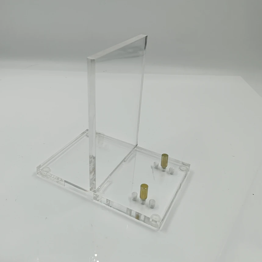 Acrylic Book Stand Clear Easel Display Stand Acrylic Plate Stand for Picture, Book, Decorative Plate, Platter, Photo,