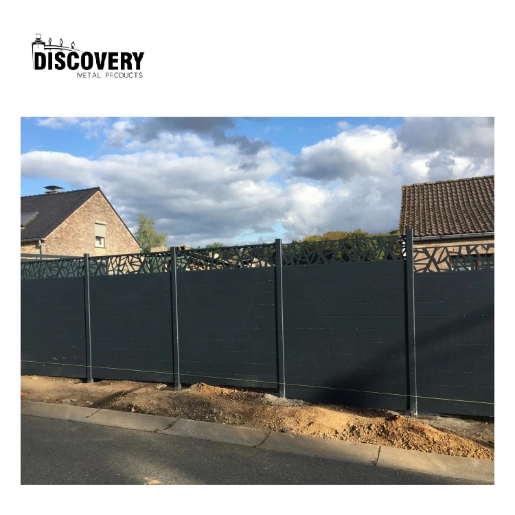 Do-it-yourself cloture en aluminium easy install metal outdoor fencing custom sizes aluminum garden fence