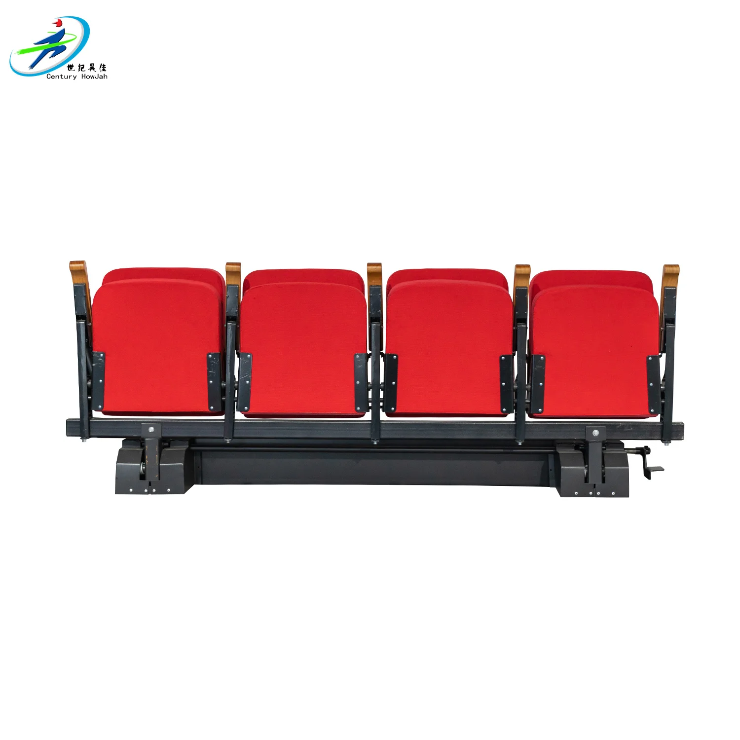 Wholesale VIP Plastic Folding Stadium Auditorium Church Cinema Seating FRP Armchair Chair