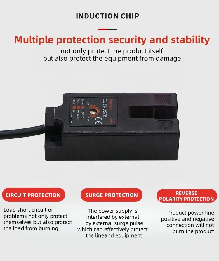 EU55-DS7C фотоэлектрический датчик для фотоэлектрического датчика NPN