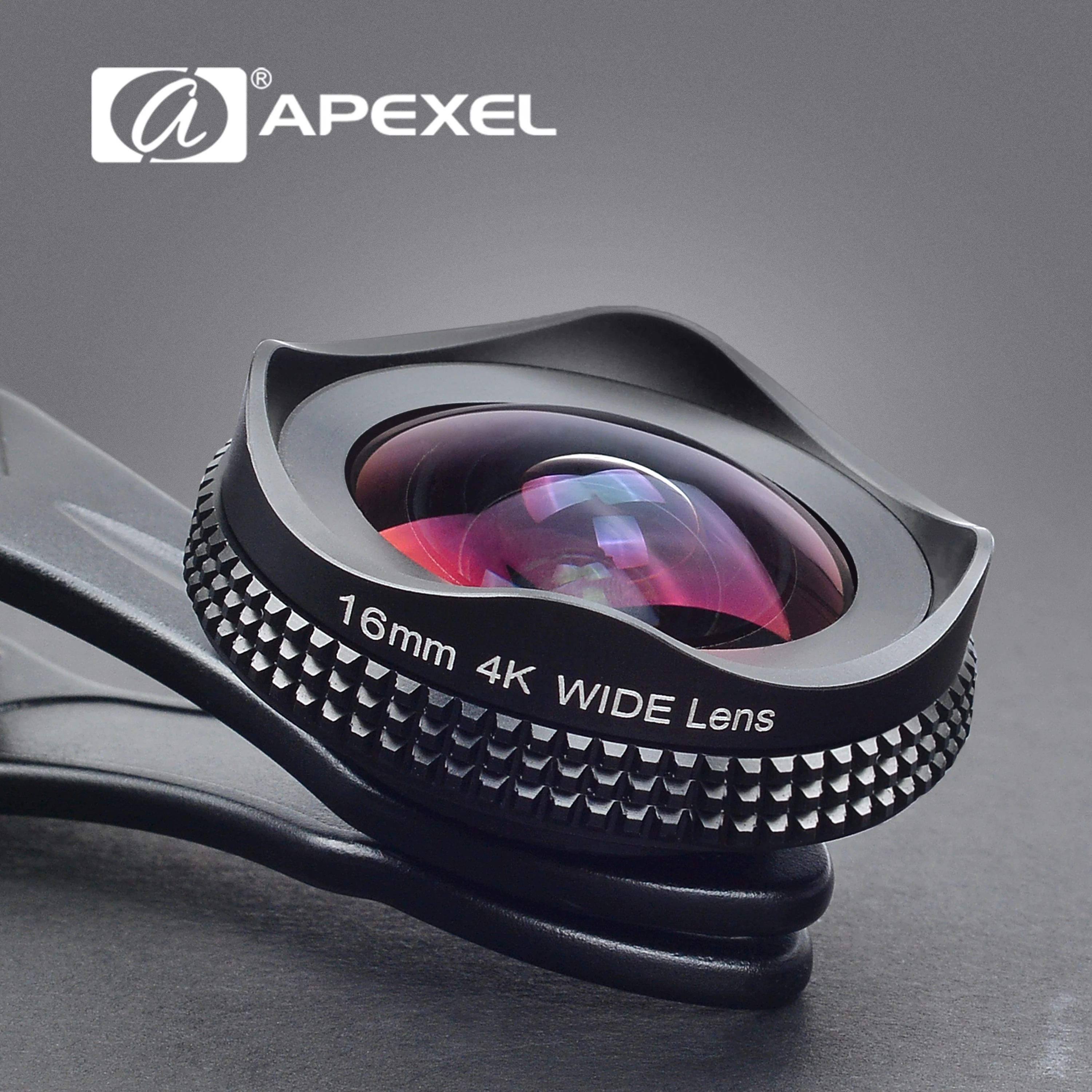APEXEL Pro Camera Lens Kit 16mm 4K Wide Angle Lens With CPL Filter Universal HD Mobile Phone Lens for All Smartphone