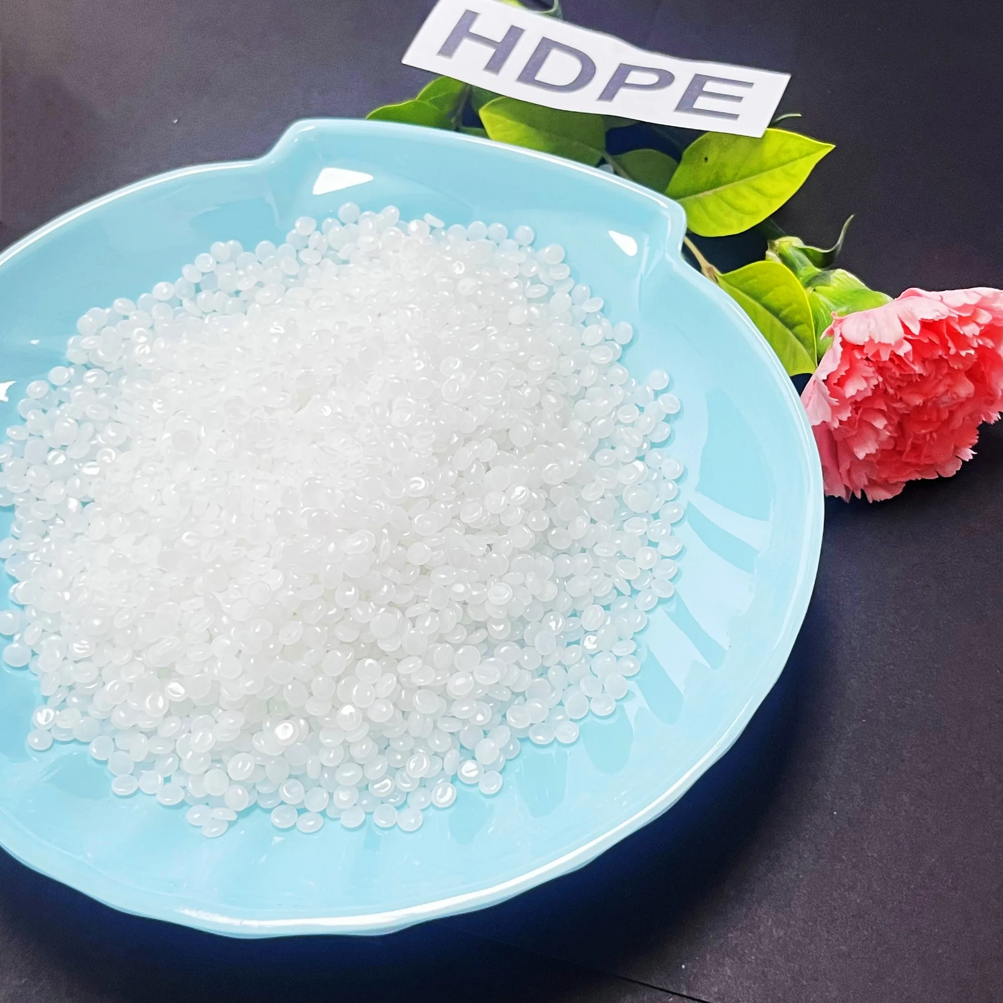 Поставка гранул HDPE высокоглянцевого и плавочного сырья термостабилизатор стабильность размеров для домашней посуды HMA 018